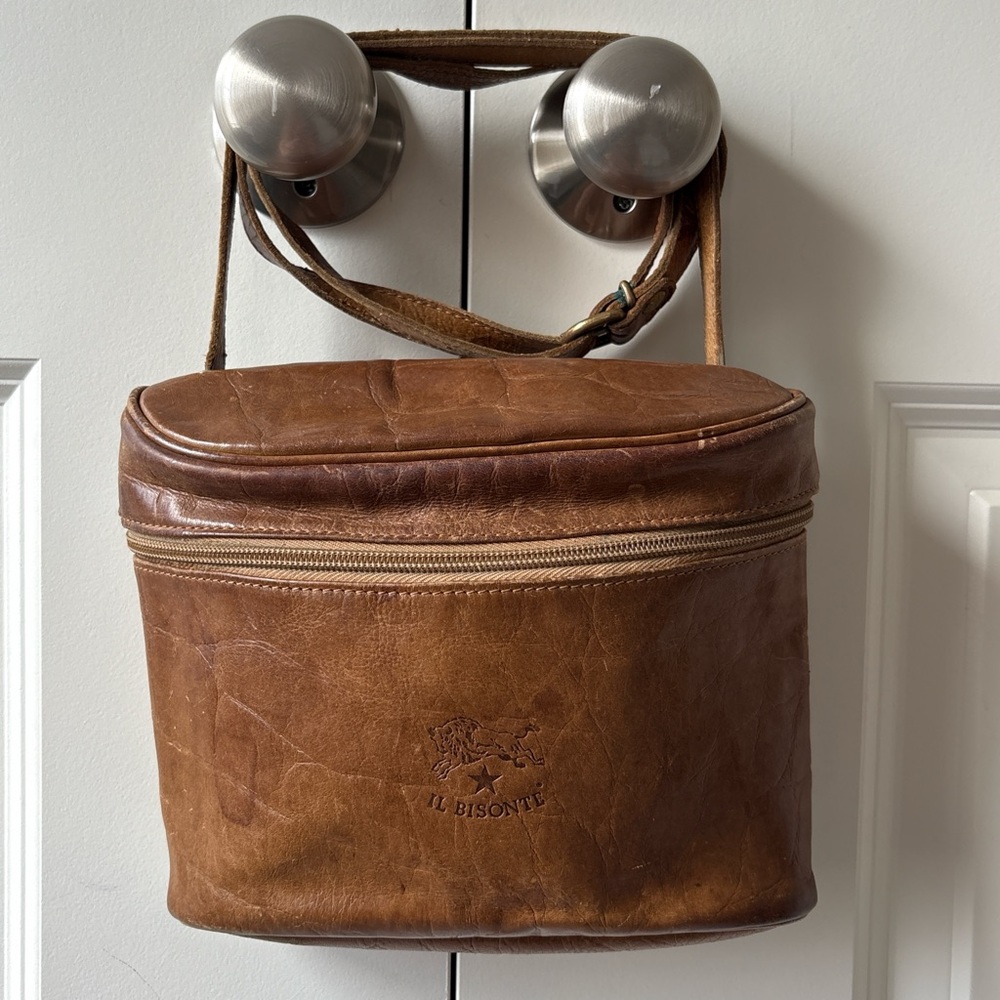 Il Bisonte Leather Crossbody Bag